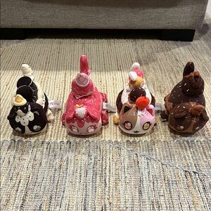 4 Aphmau Meemeow Bonkers 6inch Ice Cream collection plush cats